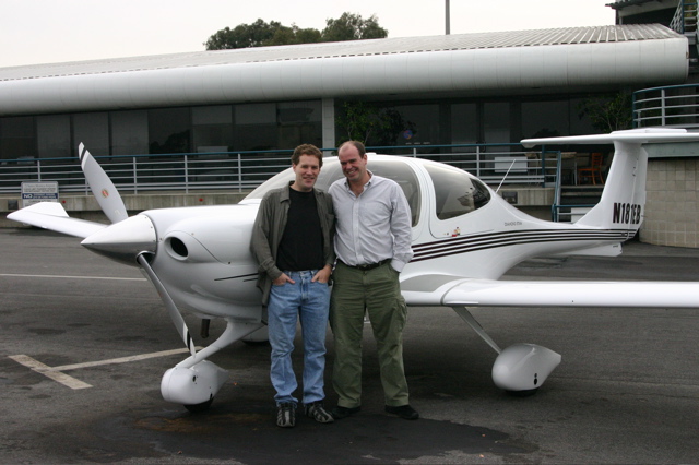 December 2005, N181EB Delivery Flight