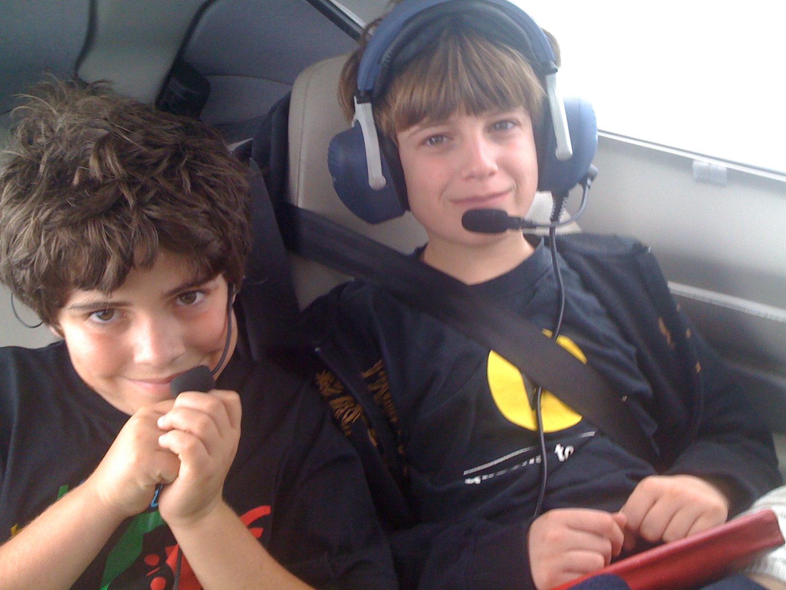 Bright-eyed Passengers Uninterested in a Swim