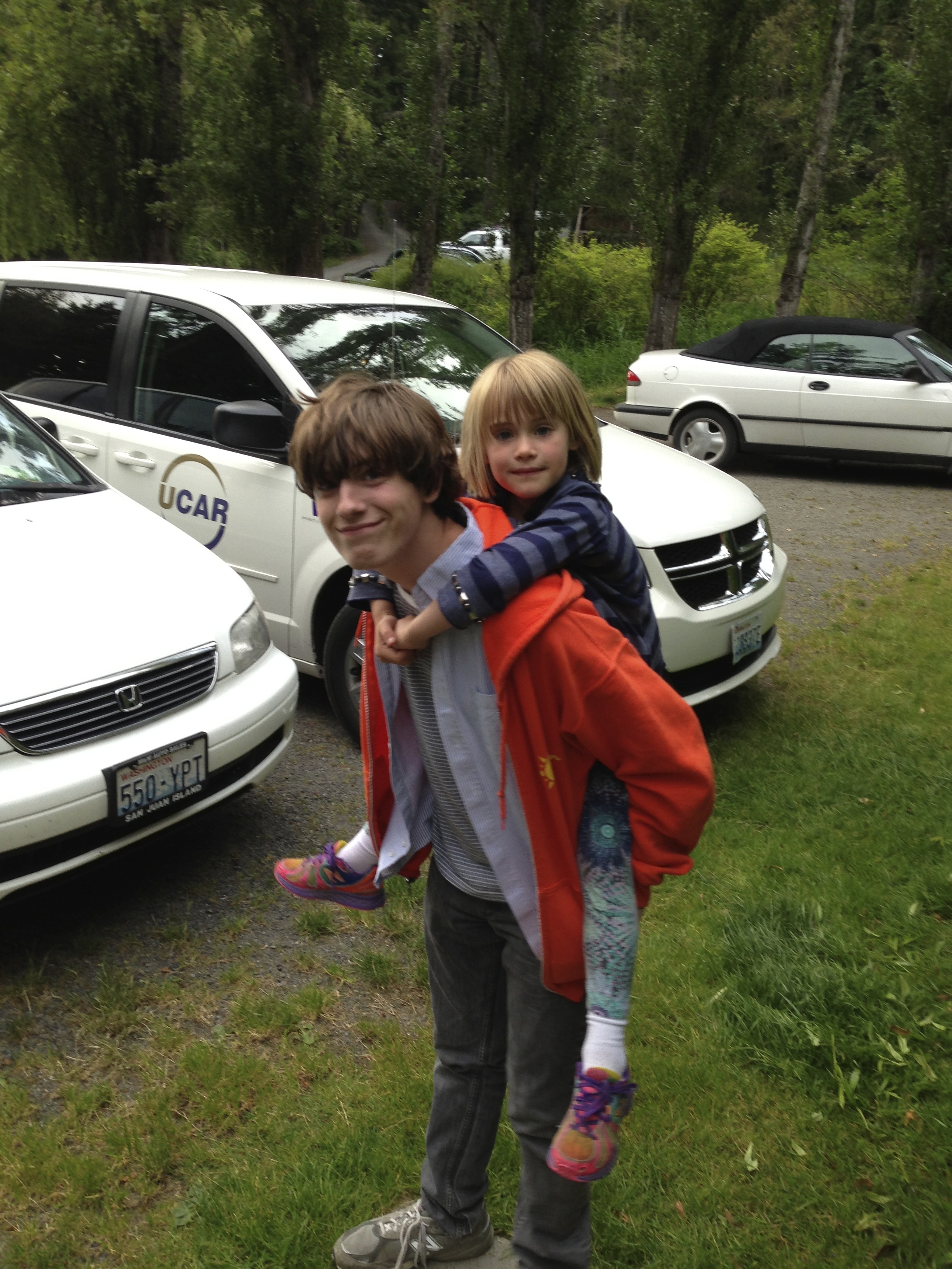 Cousin Ellie and her Mount