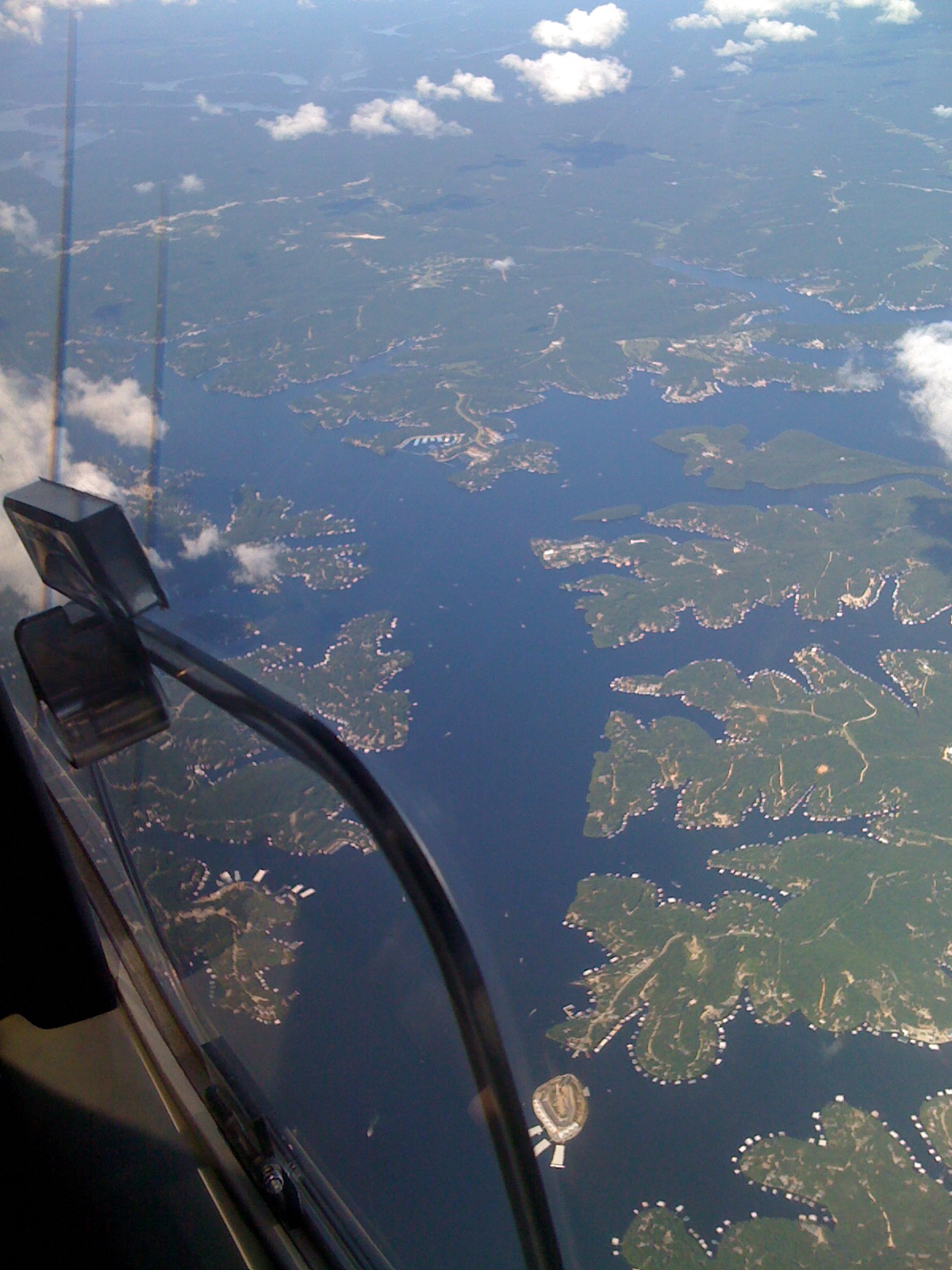 Lakes in Missouri or Okalahoma