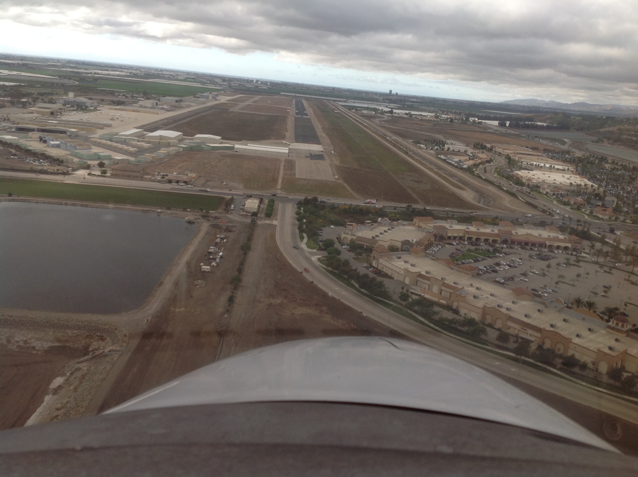 Landing at Camarillo